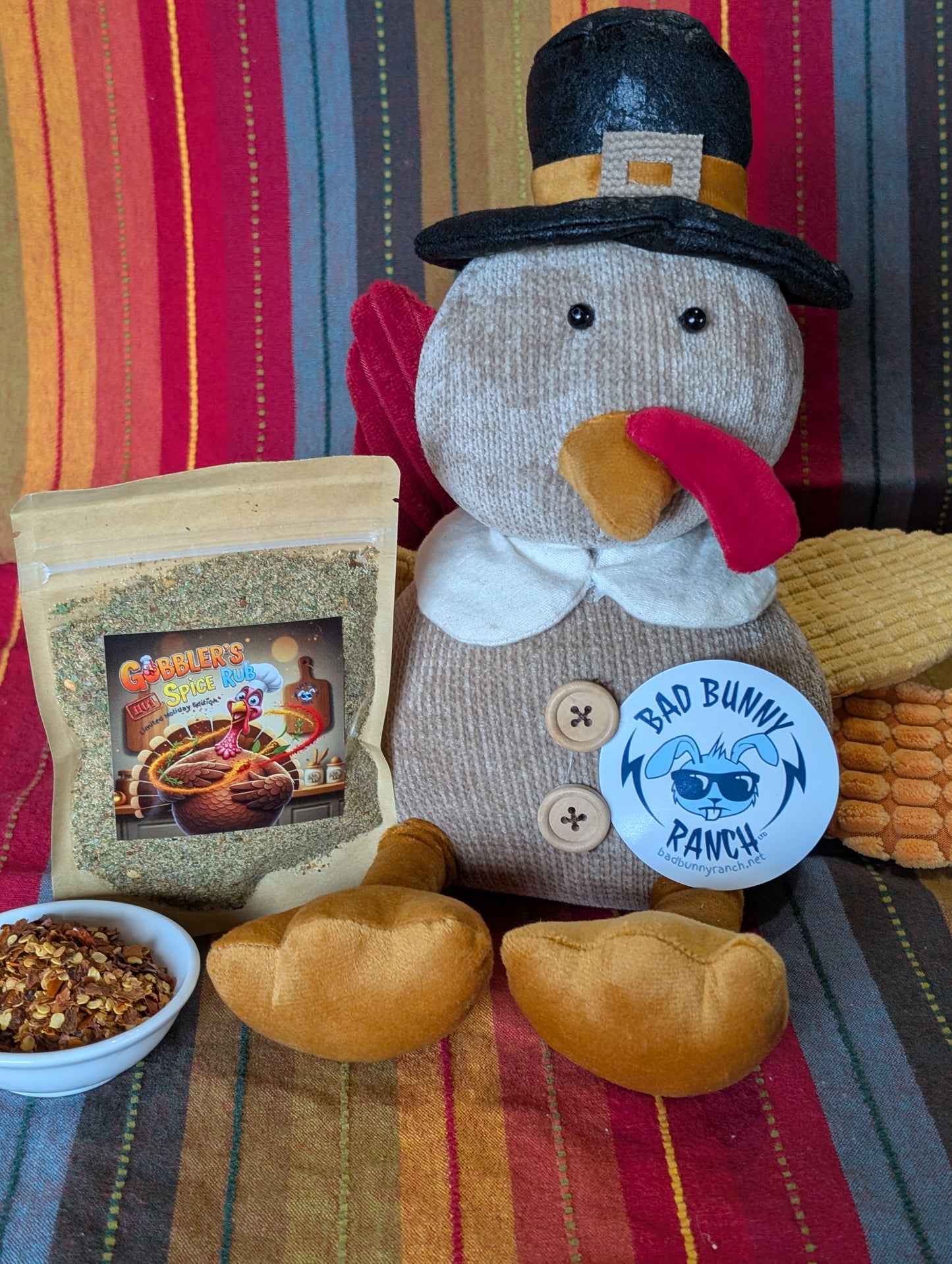 Gobbler's Hot Spice Rub  - | 2oz | limited edition blended herbs and spices rub